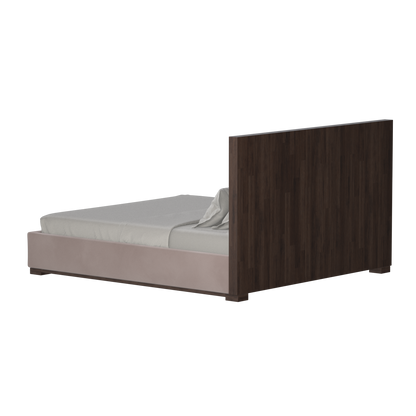Ava Bed with Framed Vertical Headboard Panels