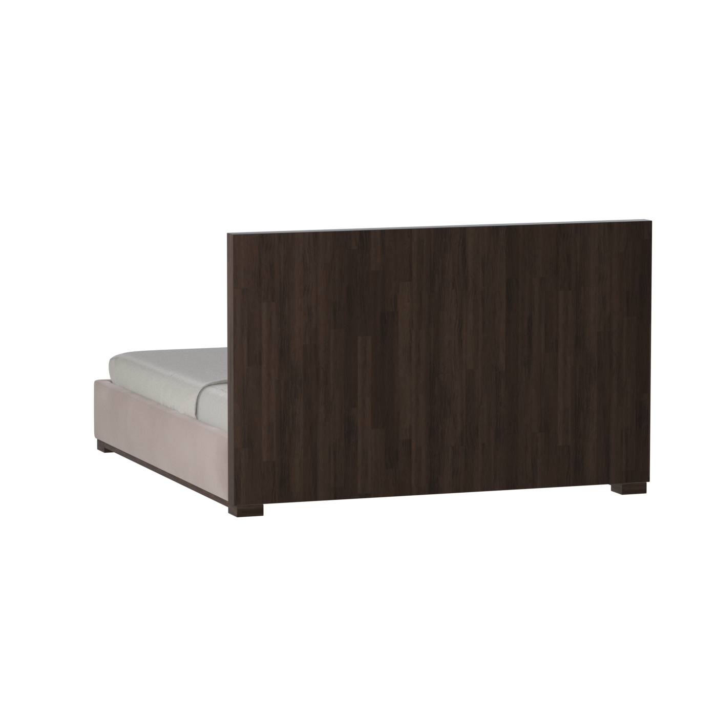 Ava Bed with Framed Vertical Headboard Panels