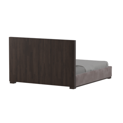 Ava Bed with Framed Vertical Headboard Panels
