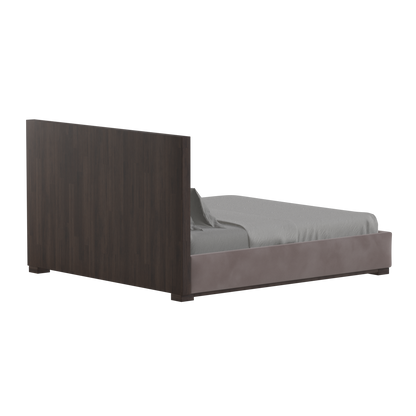 Ava Bed with Framed Vertical Headboard Panels