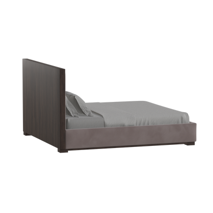 Ava Bed with Framed Vertical Headboard Panels
