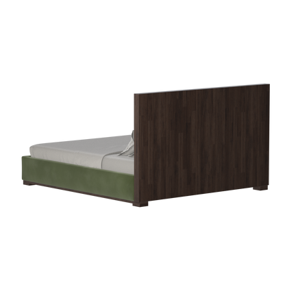 Ava Bed with Framed Vertical Headboard Panels