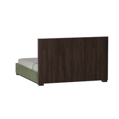 Ava Bed with Framed Vertical Headboard Panels