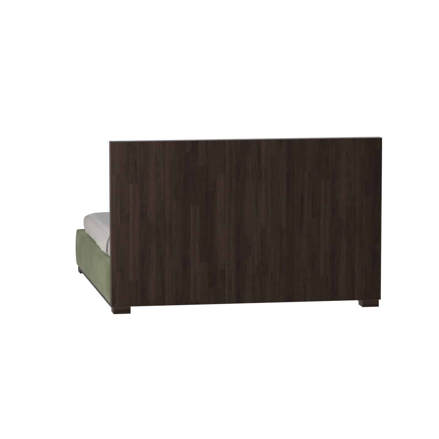 Ava Bed with Framed Vertical Headboard Panels