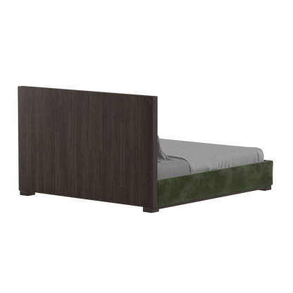 Ava Bed with Framed Vertical Headboard Panels