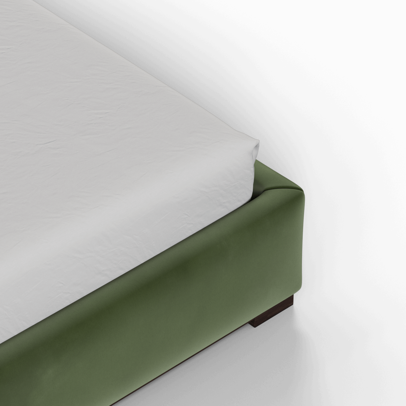 Ava Bed with Framed Vertical Headboard Panels