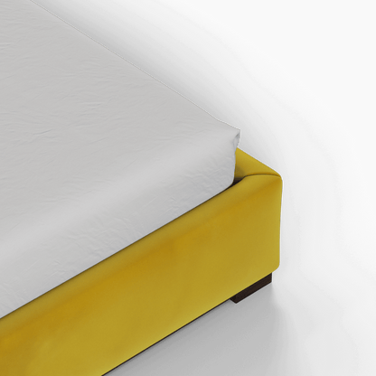 Ava Bed with Framed Vertical Headboard Panels