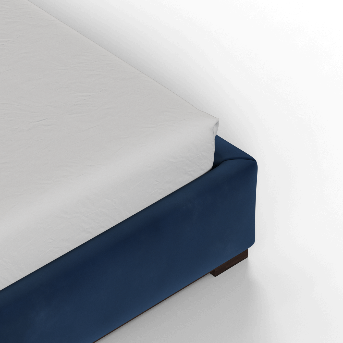Ava Bed with Framed Vertical Headboard Panels