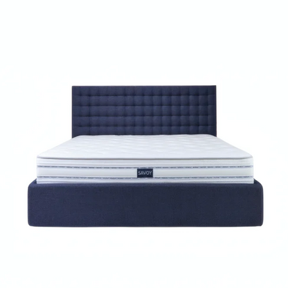 Willie Bed with Tufted High Headboard