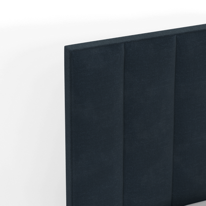 Ava High Headboard Bed in Luxe Fabric