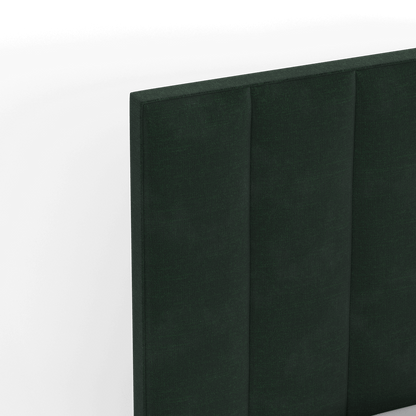 Ava High Headboard Bed in Luxe Fabric
