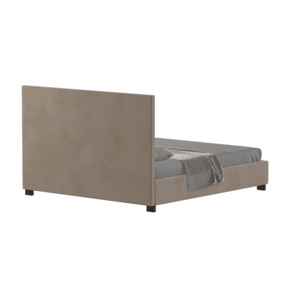 Ava High Headboard Bed in Luxe Fabric