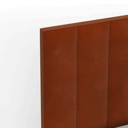 Ava High Headboard Bed in Luxe Fabric