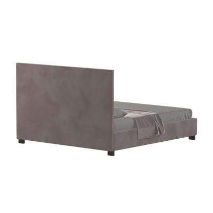 Ava High Headboard Bed in Luxe Fabric