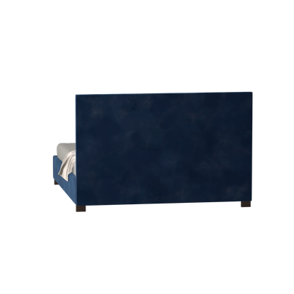 Ava High Headboard Bed in Luxe Fabric