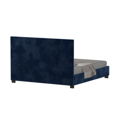 Ava High Headboard Bed in Luxe Fabric