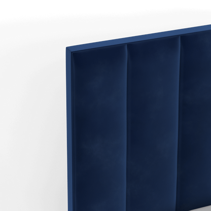 Ava High Headboard Bed in Luxe Fabric