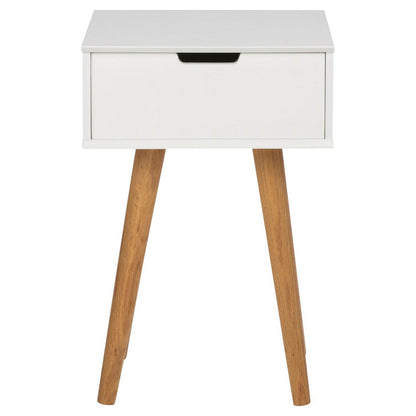 Bedside Table Mitra - White
