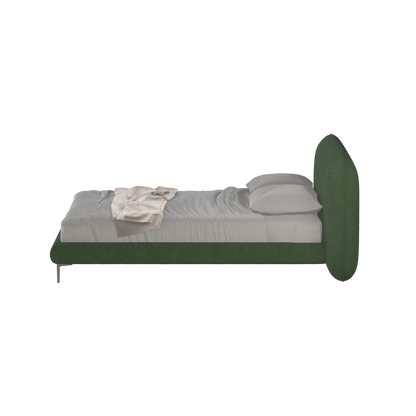 Bolzano Upholstered Bed with Curved Headboard