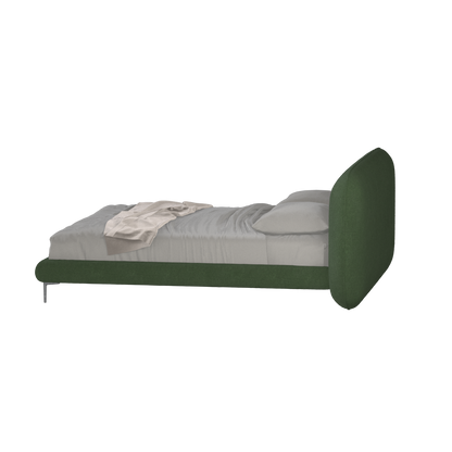 Bolzano Upholstered Bed with Curved Headboard