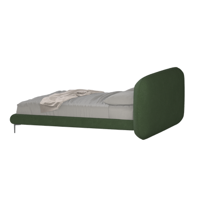 Bolzano Upholstered Bed with Curved Headboard
