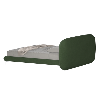 Bolzano Upholstered Bed with Curved Headboard