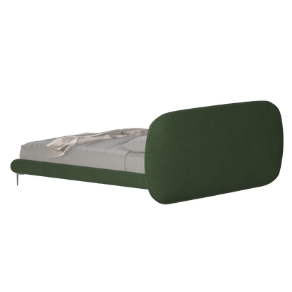 Bolzano Upholstered Bed with Curved Headboard