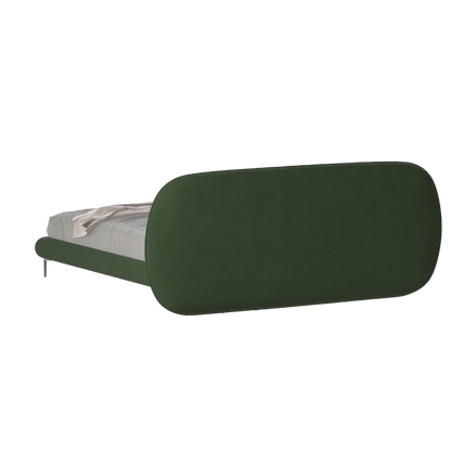 Bolzano Upholstered Bed with Curved Headboard