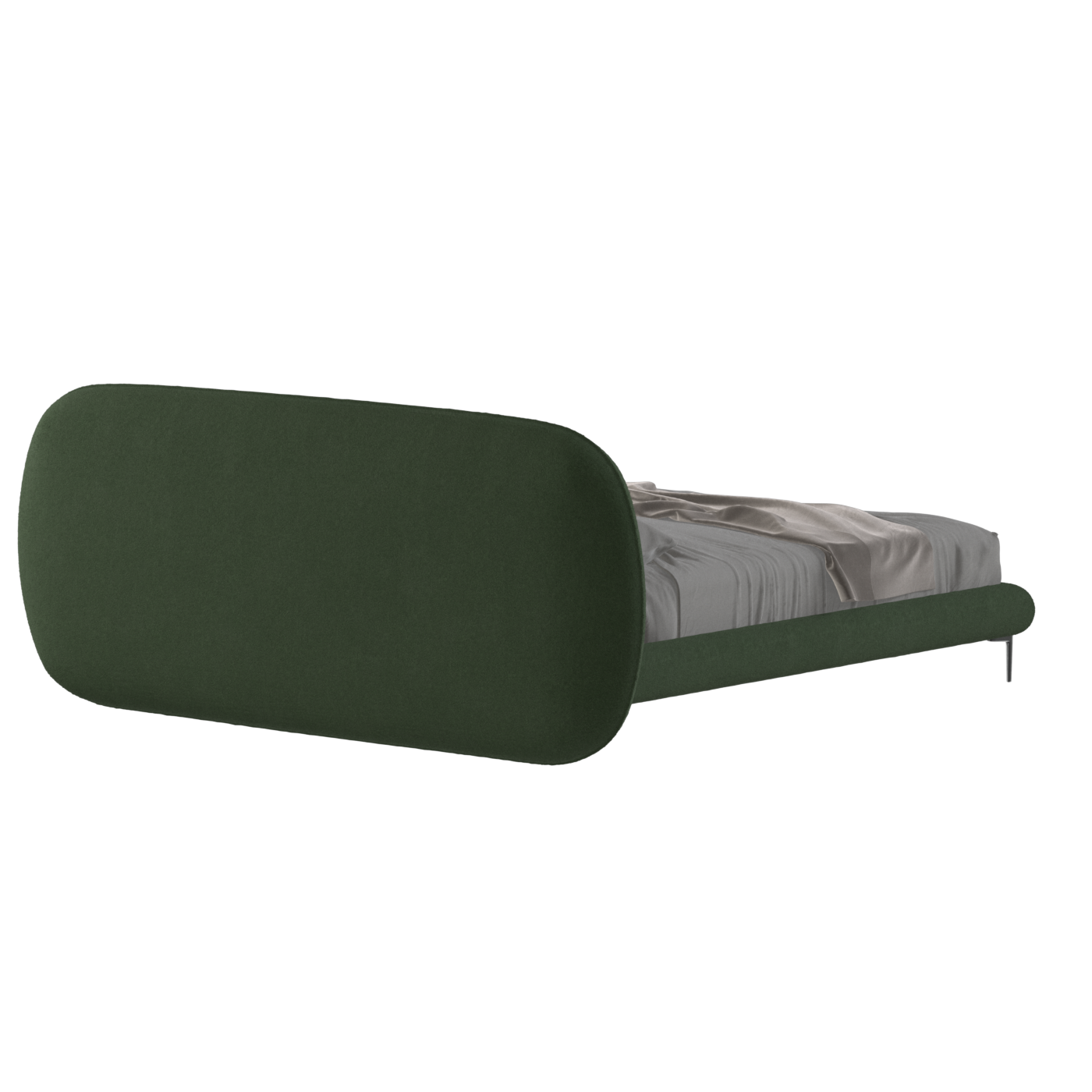 Bolzano Upholstered Bed with Curved Headboard