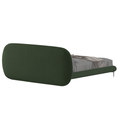 Bolzano Upholstered Bed with Curved Headboard