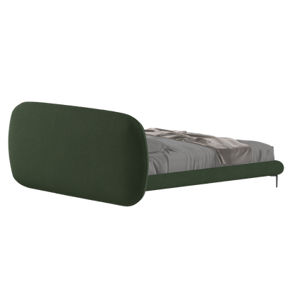 Bolzano Upholstered Bed with Curved Headboard