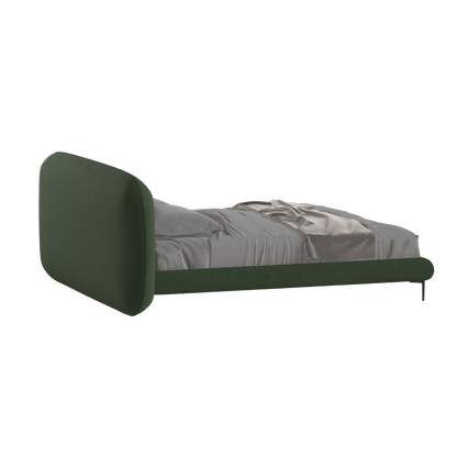 Bolzano Upholstered Bed with Curved Headboard