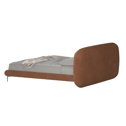 Bolzano Upholstered Bed with Curved Headboard