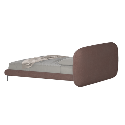 Bolzano Upholstered Bed with Curved Headboard