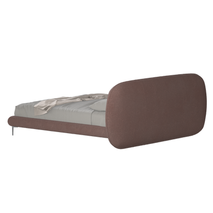 Bolzano Upholstered Bed with Curved Headboard