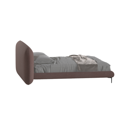 Bolzano Upholstered Bed with Curved Headboard