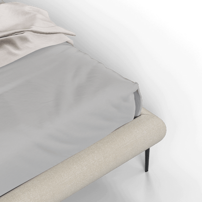 Bolzano Upholstered Bed with Curved Headboard