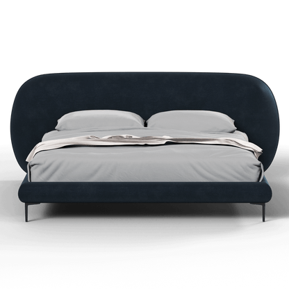 Bolzano Upholstered Bed with Curved Headboard