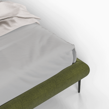 Bolzano Upholstered Bed with Curved Headboard