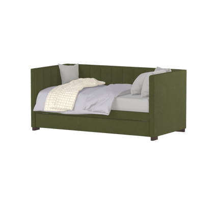 Capella Daybed with Sculpted Style and Built-In Versatility
