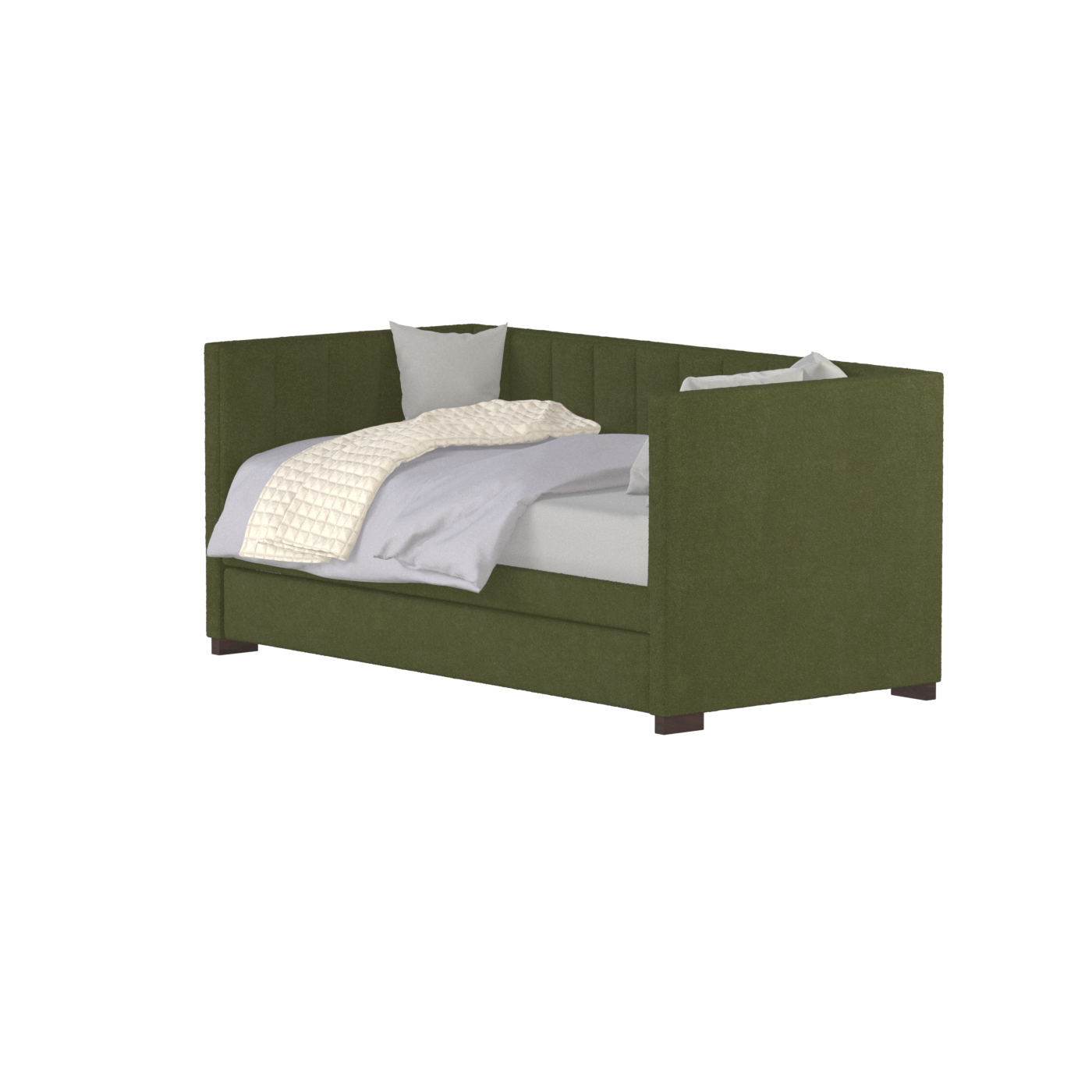 Capella Daybed with Sculpted Style and Built-In Versatility