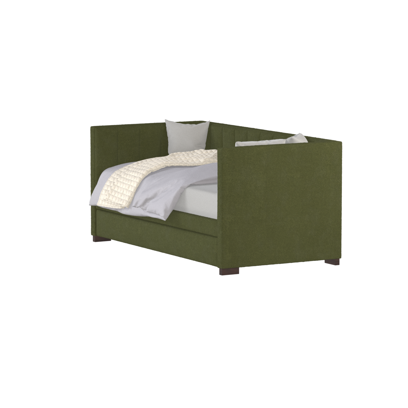 Capella Daybed with Sculpted Style and Built-In Versatility