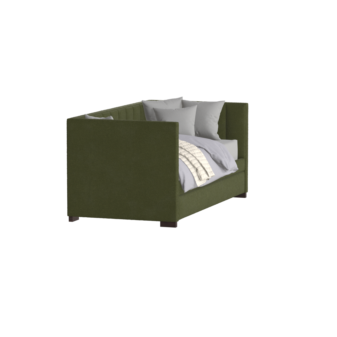 Capella Daybed with Sculpted Style and Built-In Versatility