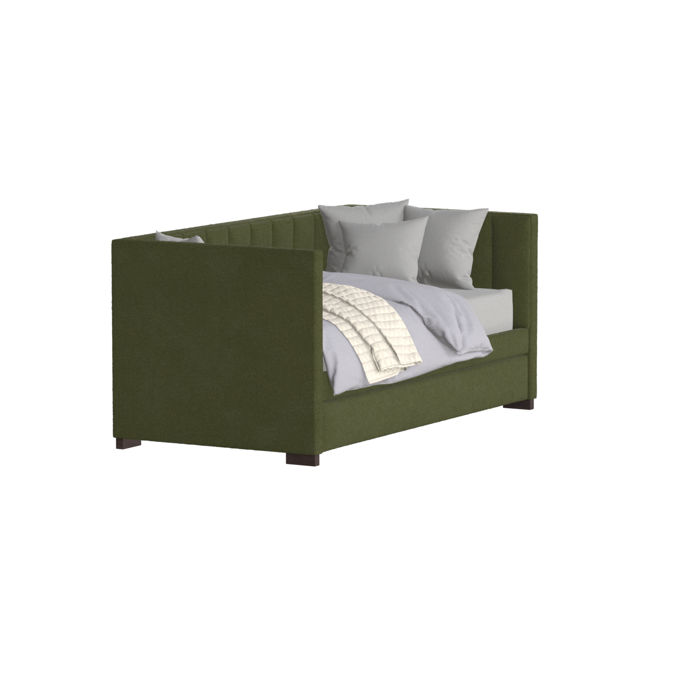 Capella Daybed with Sculpted Style and Built-In Versatility