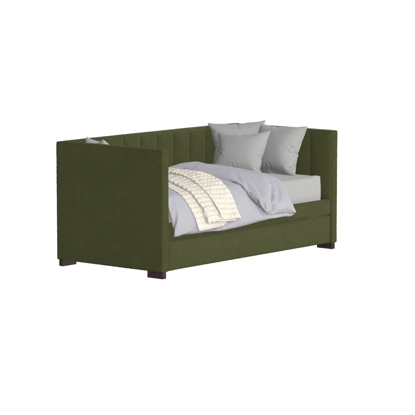 Capella Daybed with Sculpted Style and Built-In Versatility