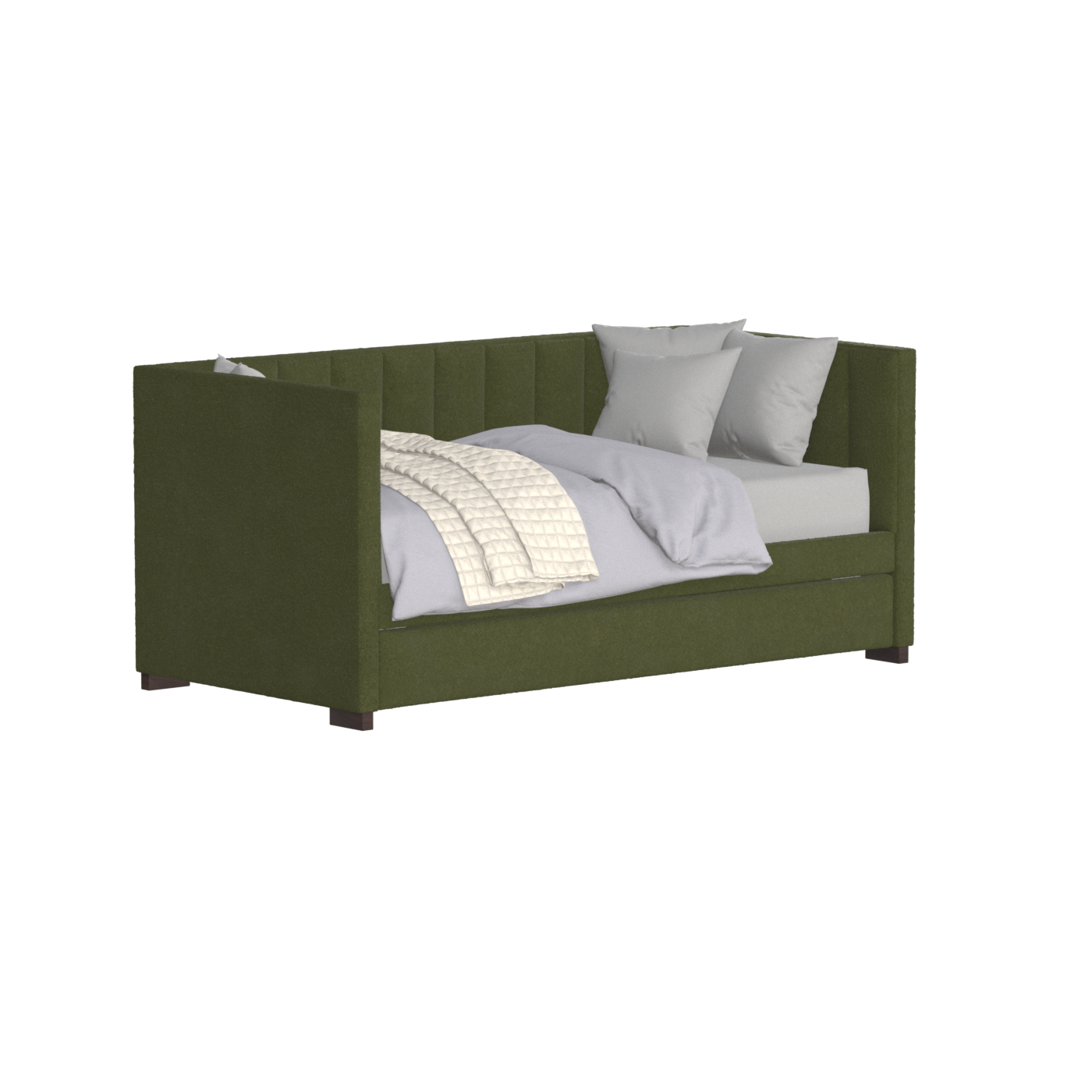 Capella Daybed with Sculpted Style and Built-In Versatility