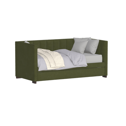 Capella Daybed with Sculpted Style and Built-In Versatility