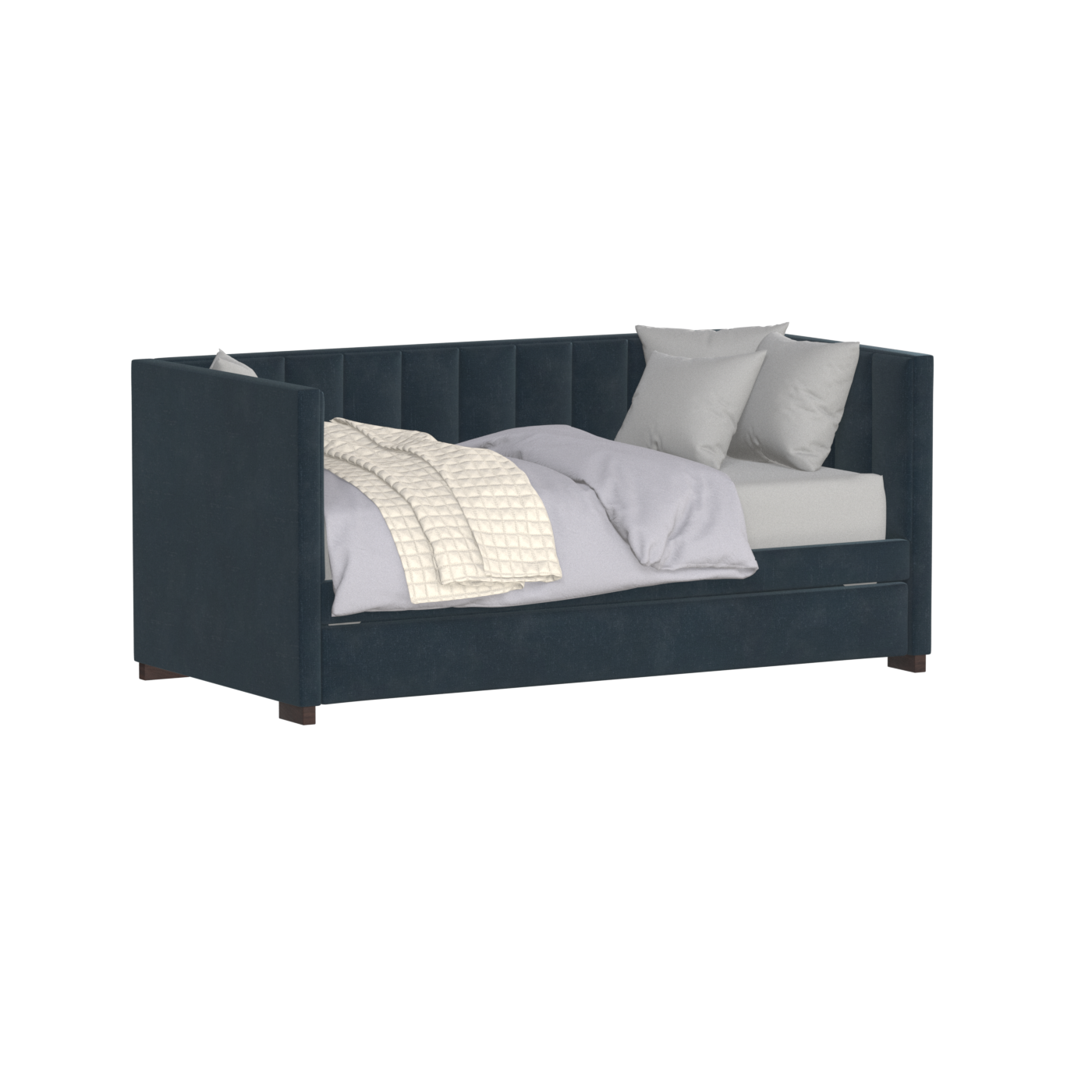Capella Daybed with Sculpted Style and Built-In Versatility