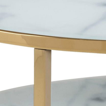 Coffee Table Alisma - Marble Rome