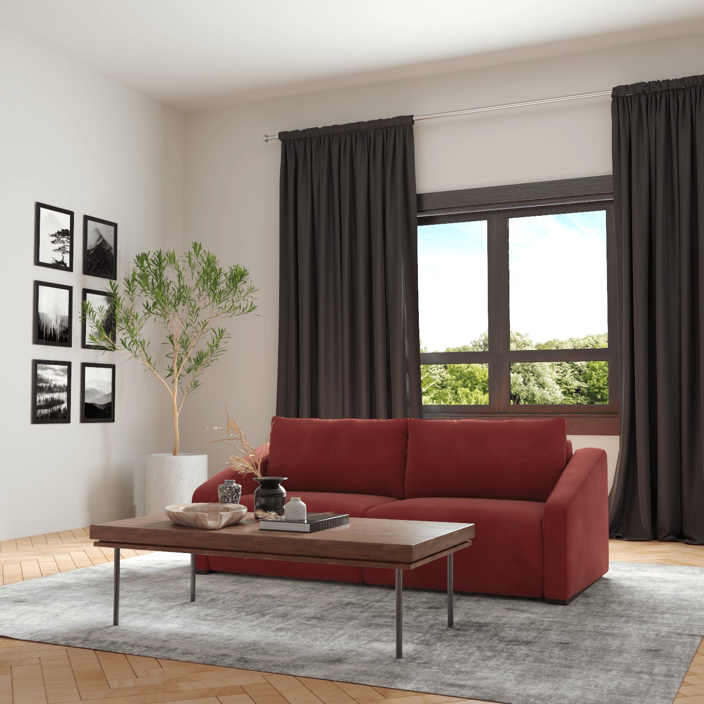 Chelsea Sofa Bed with Modern Form and Convertible Function